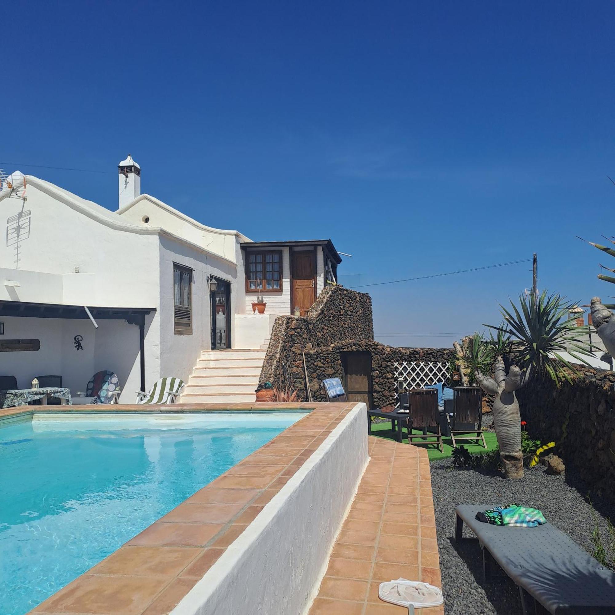 Bed and Breakfast Tipica Lanzarote House Only Adults Tías Exteriér fotografie